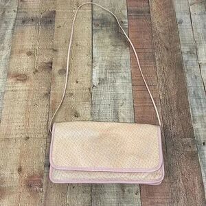Vintage Carlos Falchi Crossbody Clutch Purse